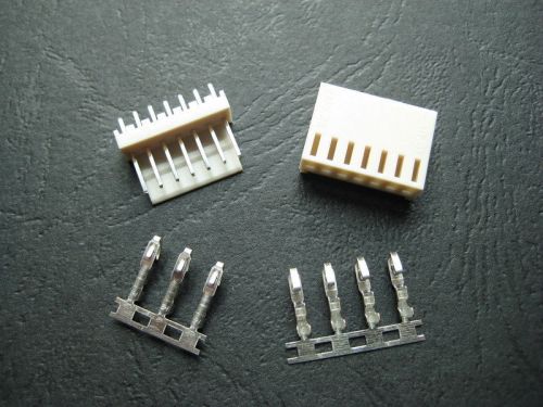 10pc 7 Pin PCB Connector Plug Socket Jack 2510 2.54mm