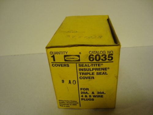 6035 HUBBELL SEAL-TITE RUBBER BOOT, New In Box