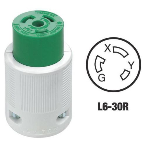 Leviton 021-70630lc 30a locking cord connector-30a lockg cord connector for sale