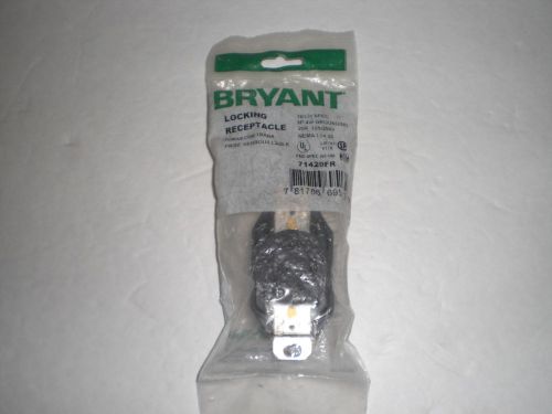 BRYANT 71420FR LOCKING RECEPTACLE  L14-20 20A 125/250V