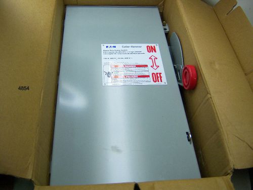 (4854) cutler hammer safety switch 100a 3p 600v dh363frk for sale