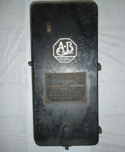 Allen bradley bulletin 836 typhoon pressure control switch a/b vintage resistor for sale