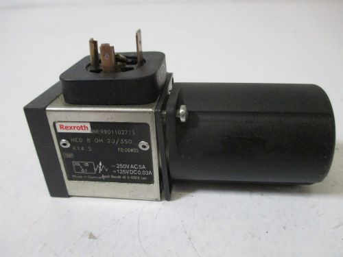 REXROTH HED80H20/350K14S PRESSURE SWITCH *USED*