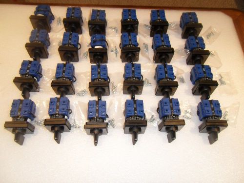 Kraus &amp; naimer dh10 cd4452 special designed motor switch 15 amp new lot of 24 for sale