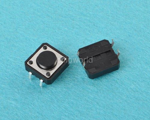 30pcs 12*12*5 tact switch 4 legs 12x12x5mm for sale