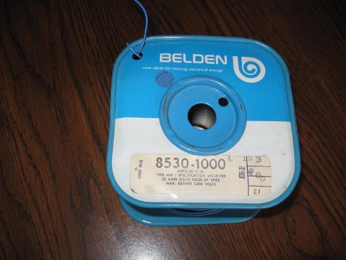 22 AWG, Solid, Tinned, Copper Hook up Wire 1000’  Belden NOS