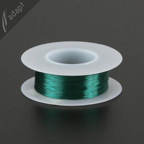 31 AWG Gauge Magnet Wire Green 500&#039; 130C Solderable Enameled Copper Coil Winding