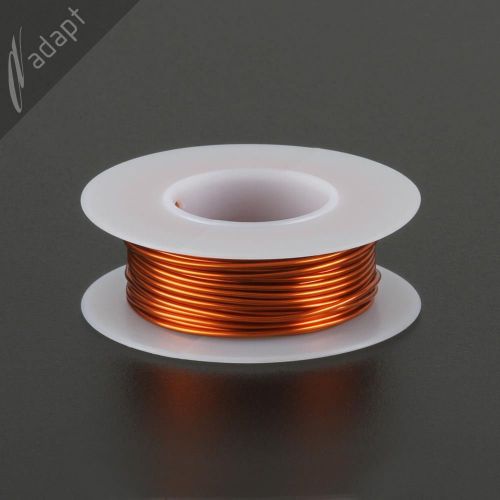 Magnet wire, enameled copper, natural, 18 awg (gauge), hpn, 200c, 1/8 lb, 25ft for sale