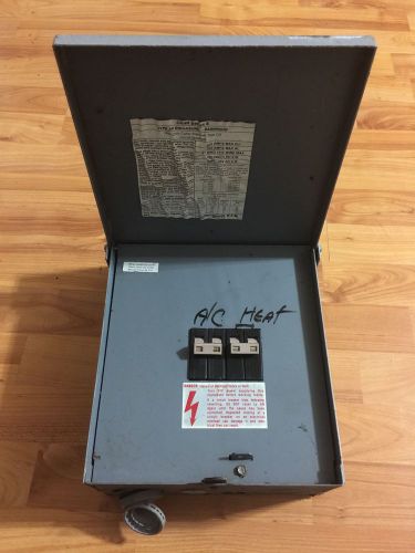 Cutler-hammer type 3r enclosure ch4r series e with 2  rare breakers for sale