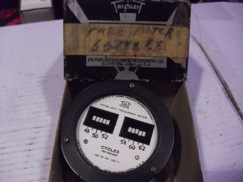 JBT Model 30-F Frequency Meter With Original Box