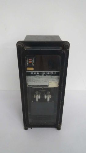 GENERAL ELECTRIC GE 12CFF12A55A FREQUENCY 115V-AC RELAY B473621