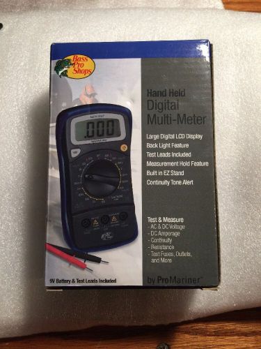 Bass Pro Shops Digital Multi-meter ProMariner