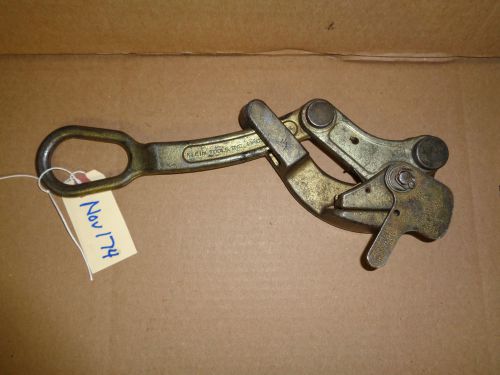 Klein tools  cable grip puller 4500 lb capacity  1685-20   5/32 - 7/8  nov174 for sale
