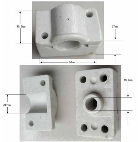 38a 5pole ceramic insulation connector volume resistivity: 1013?.cm for sale