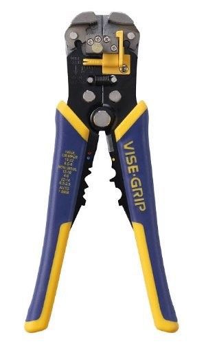 Irwin Industrial Tools 8-Inch Self-Adjusting Wire Stripper with ProTouch Grips