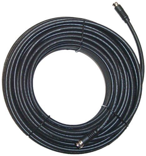 Black point products bv-086 100-foot rg-6 h.d. coax with fittings  black for sale