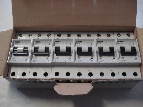 SIEMENS 5SX2 220-5 MINIATURE CIRCUIT BREAKER,A20,2 POLE,400V (BOX OF 6)