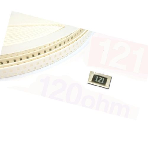 200 x SMD SMT 0805 Chip Resistors Surface Mount 120R 120ohm 121 +/-5% RoHs