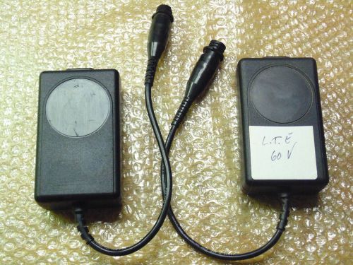 Lot of 2 i.t.e. power suupply sw130; input 100-250v to +60v output; 4 pin female for sale