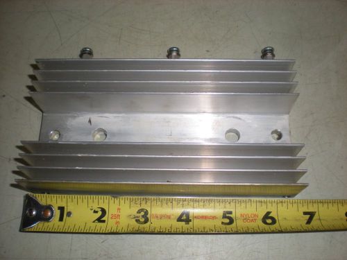 Heat Sink - Aluminum -  6-3/8&#034; by 3-1/8&#034; by 1-1/4&#034; Thick - #2