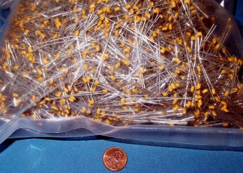 Apprx 1000pc lot 2200pf radial monolythic ceramic capacitor for sale