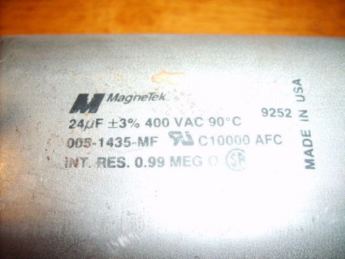 Magnetek 24 mf 400 v for sale