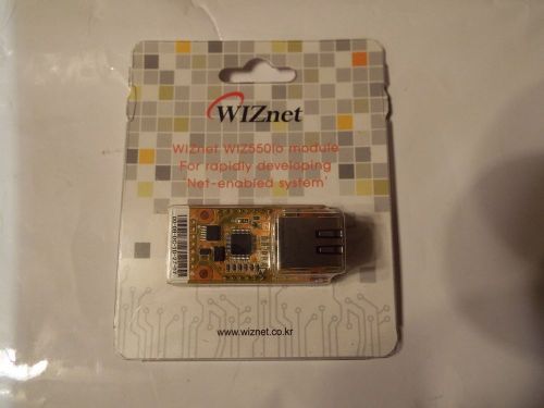 Wiznet wiz550io auto configurable Ethernet controller great for arduino &amp; more