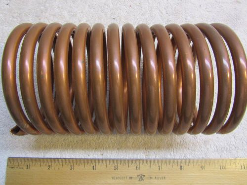 Copper Tube Inductor Coil - 13 Turns, 4&#034; Diameter