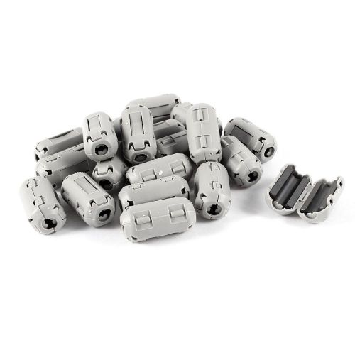 New 20 pcs gray clip on emi rfi noise ferrite core filter for 3mm cable for sale