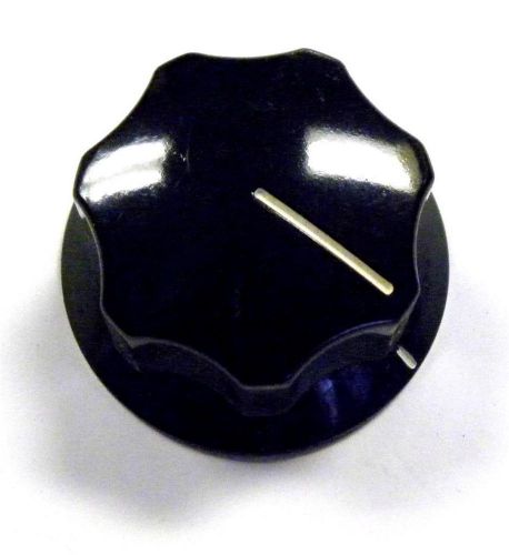 Brand new ohmite finger grip black replacement knob model 5150 (5 available) for sale