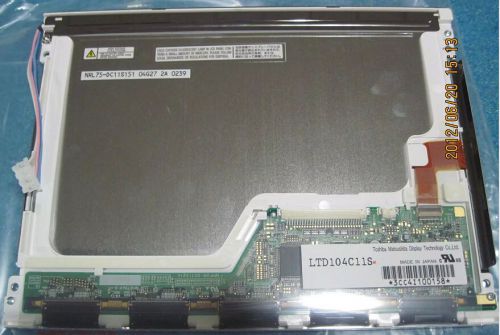 Ltd104c11s for toshiba 10.4&#034; lcd panel 640*480 used&amp;original 90 days warranty for sale