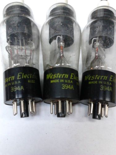 WESTERN ELECTRIC 394A VACUUM TUBES