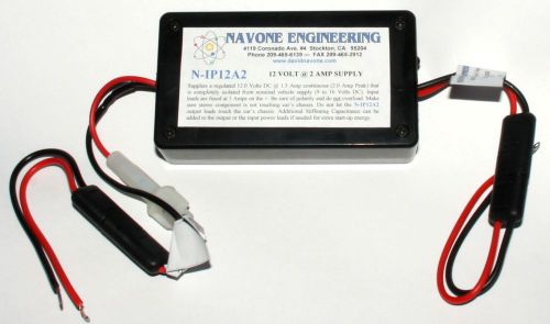 12 Volt DC 1.5 Amp Fully Isolated Power Supply by Navone Engineering N-IP12A2