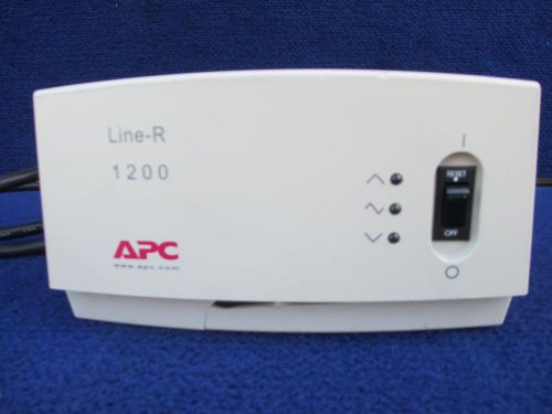 #o54 apc line-r 1200 automatic voltage regulator 1200va 110v/120v,127v for sale
