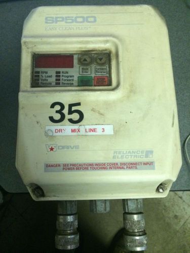 Reliance sp500 5 hp dc drive 1su41005 for sale