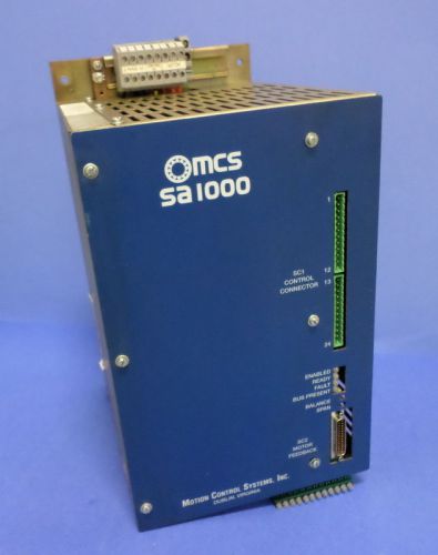 OMCS SA1000 SERVO DRIVE AMPLIFIER