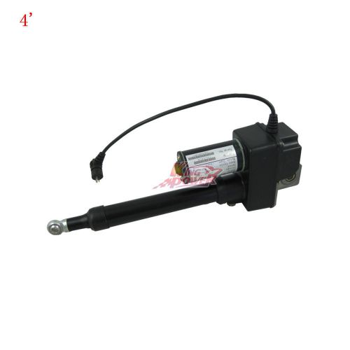 4&#034; Linear Actuator 225lb Adjustable Stroke 12-Volt DC Without Mounting Brackets