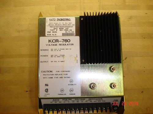 KATO KCR 760 Voltage Regulator