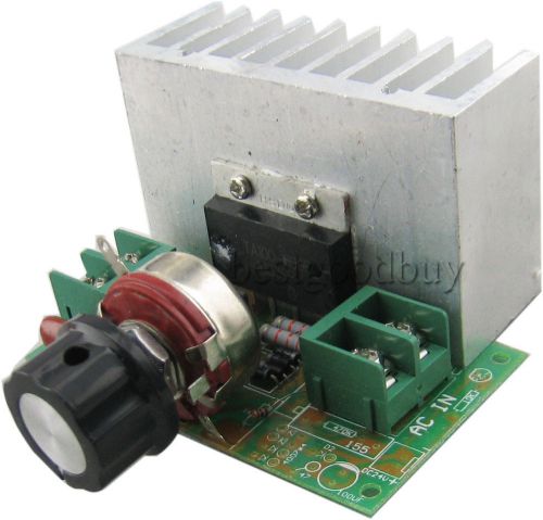 AC 110V SCR 10000W regulator Motor Speed Control Governor dimmer Thermostat