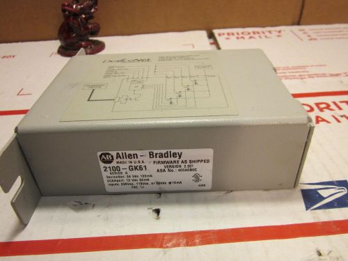 Allen Bradley 2100-GK61 DeviceNet ScanPort Module Used