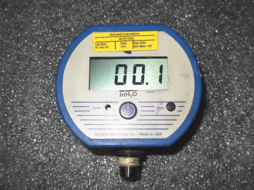 (v52-4) 1 used cecomp dpg1000b85inh20g-10 digital pressure gauge for sale