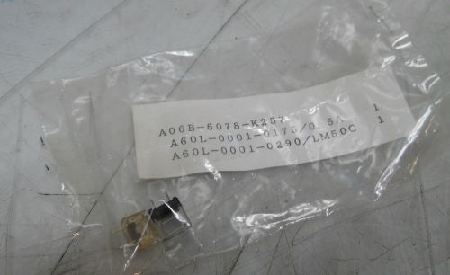 New fanuc fuse kit, a06b-6078-k257, a60l-0001-0175/0.5a, a60l-0001-0290/lm50c for sale