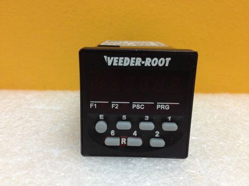 Veeder-root c346-0521, 2 output, led, 30 vdc, 1 a, 250 v max preset counter for sale