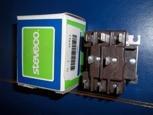 Steveco 90-340 type 91 switching relay coil 24v 50/60 hz nib for sale