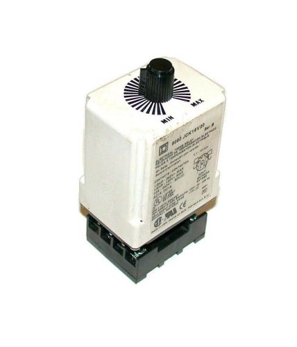 Square d time delay relay 120 vac 0.1-10 minutes model 9050jck16v20 for sale