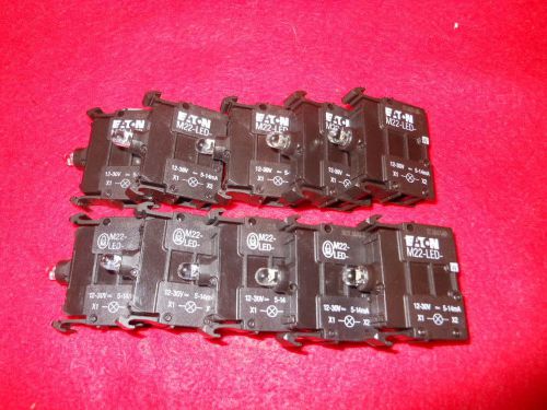 10 eaton cutler hammer m22-led light screw terminal  no reserve! #60 for sale