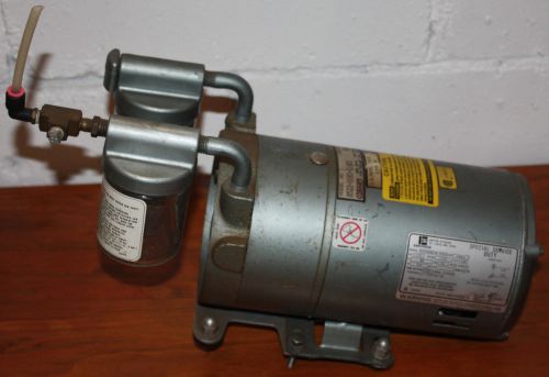 Emerson oil-less vacuum pump sa55nxgtb-4142, g18dx, 1/4 hp, 115 volt, 1725 rpm for sale