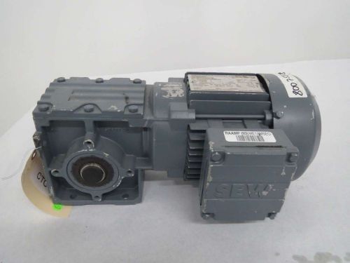 Sew eurodrive wa30dt71d4/th  0.37kw 266/460v 1700/259rpm 3ph gear motor b370087 for sale