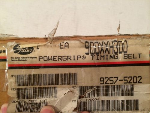 Gates powergrip timing belt 900xxh300 new in box 9257-5202 for sale