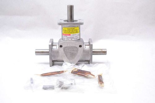 New boston gear ra1032 1750rpm 5/8 in 0.578hp 2:1 gear reducer d425016 for sale